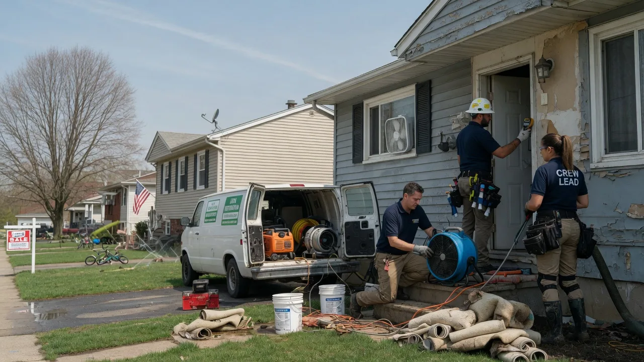 Flood Cleanup in College Station, TX near me