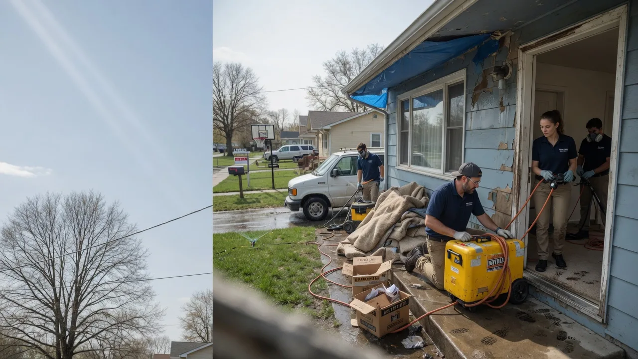 Basement Flood Cleanup in College Station, TX near me